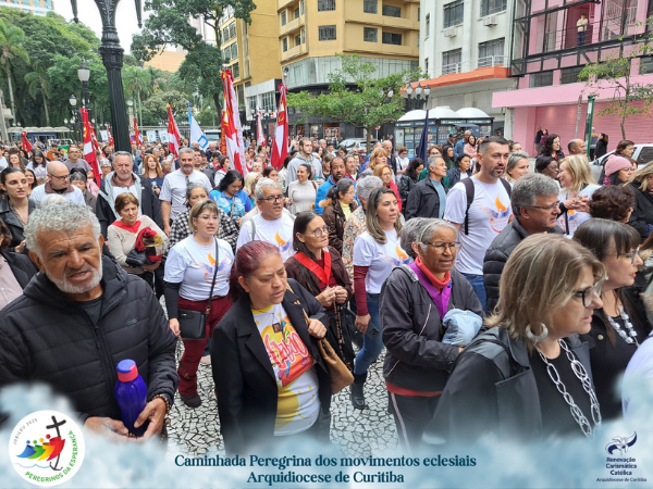 Caminhada Peregrina dos movimentos eclesiais da ArquidiocesE
